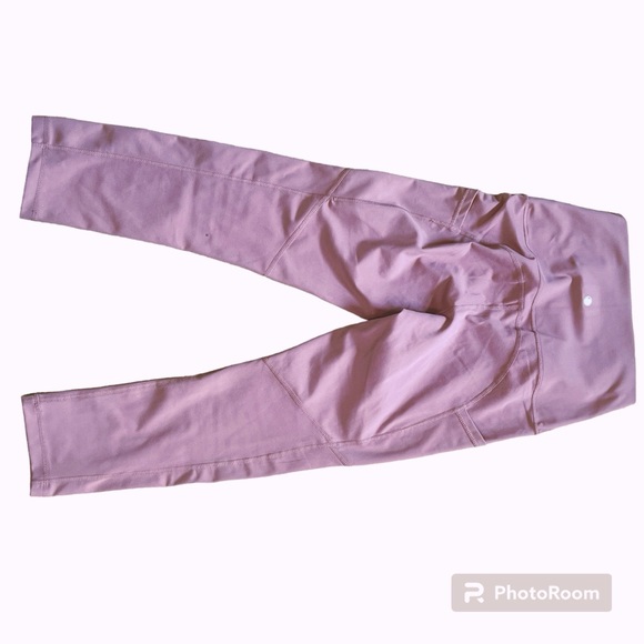 Yogalious Lux Nostalgia Rose Lux High Waist Ultra Soft Ankle Leggings SZ S - Picture 3 of 6